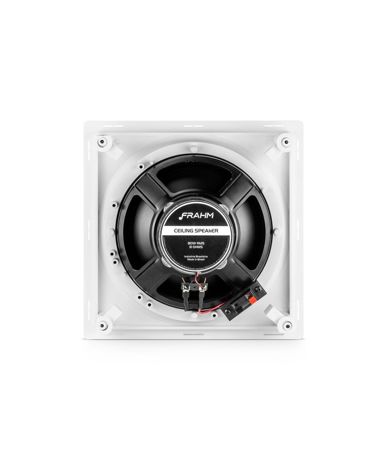 Arandela Coaxial Hs 8 Frahm 80W Rms Caixa Som Embutir Quadrada 8 Omhs