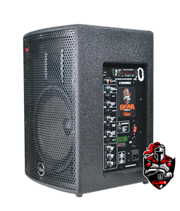 Caixa De Som Ativa Brava 1000 - 150w Rms 4 Ohms Fal.10"