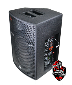 Caixa De Som Ativa Brava 1200 - 250w Rms 4 Ohms  Fal.12"