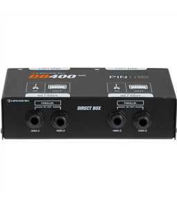 Direct Box Hayonik Db400 Passivo Converte P10 Xlr Balanceado