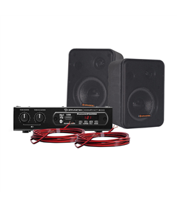 Kit Som Ambiente Hayonik Ambience 2000 V2 Par Caixas Preto