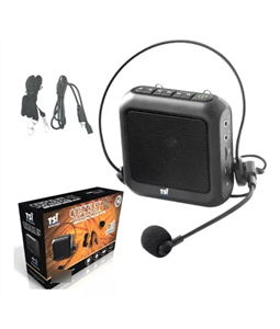 Microfone Kit Professor Supervoz Tsi Bc270 Bluetooth Caixa Amplificada