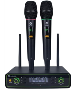 Microfone S/ Fio Recarregvel K 422M 200 canais UHF Kadosh