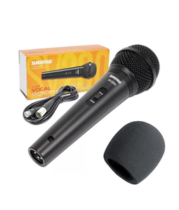 Microfone Shure Sv200 C/ Cabo Xlr e Espuma Garantia 2 Anos