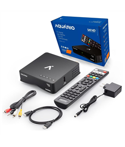 Receptor TV Via Satlite Satbox Parablica DTH-9000 Aqurio