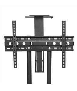 Suporte Pedestal Cho Rack TV LCD Plasma Led 37 a 70 polegadas c/ Bandeja Rodinhas Aqurio