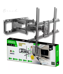 Suporte TV Parede Painel Elg de 55 a 90 polegadas At 75Kg Articulado A02V8XL